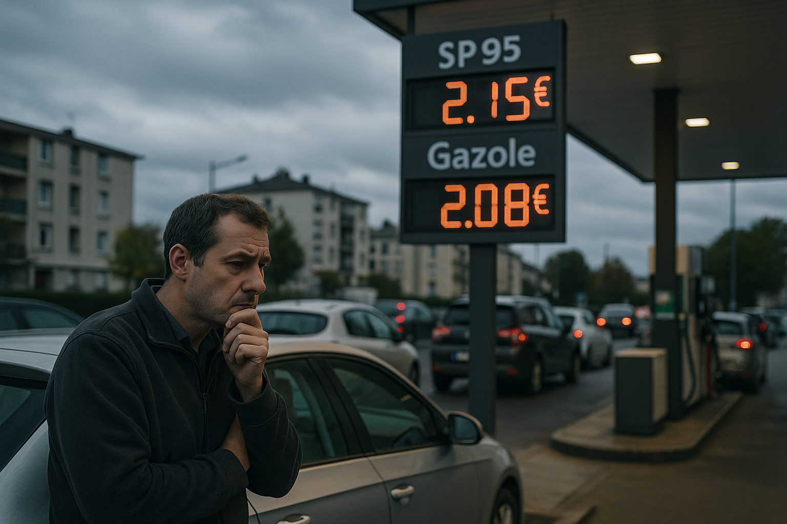 Carburants : un plein de camion à 1000€, les Français limitent leurs déplacements