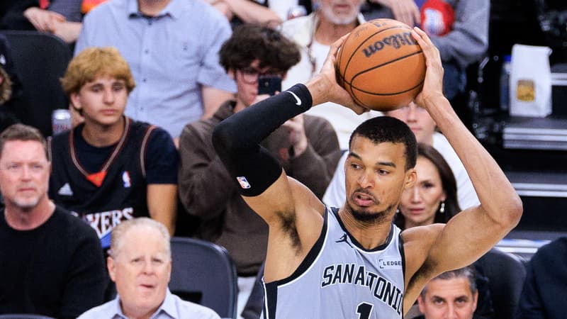Wembanyama favori MVP mais boudé par les sondages publics