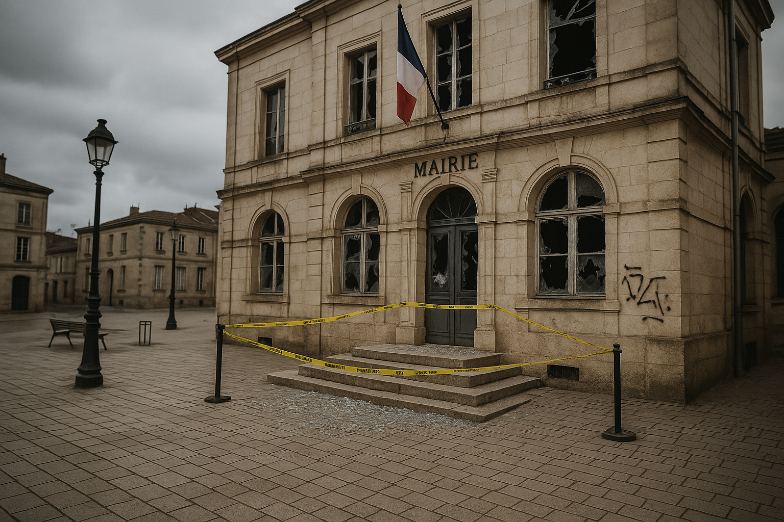 Fresnes : dix mineurs mis en examen pour le saccage de la mairie