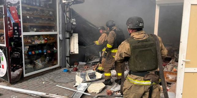 Ukraine : 5 morts dans une frappe russe sur un marché à Nikoupol