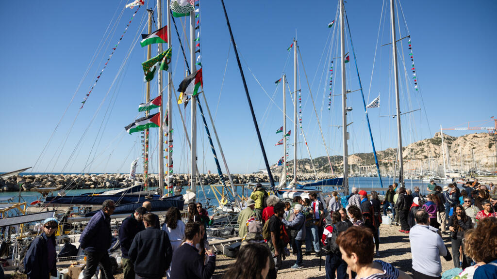Des bateaux français quittent Marseille pour Gaza