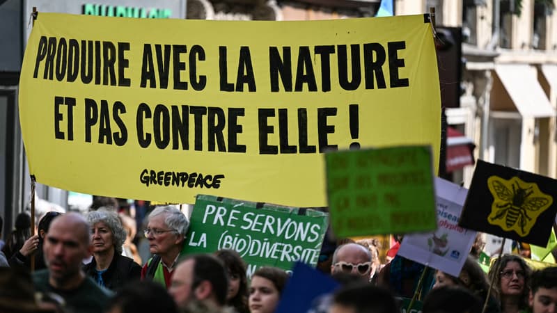 1500 manifestants à Paris contre les pesticides de synthèse