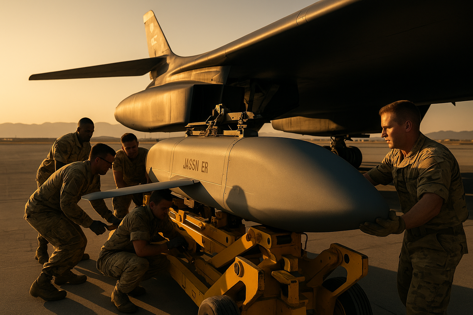 États-Unis : déploiement massif de missiles JASSM-ER face à l'Iran